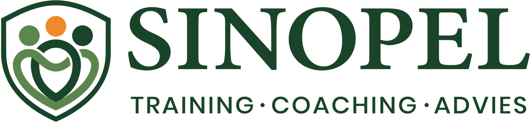 Sinopel logo liggend
